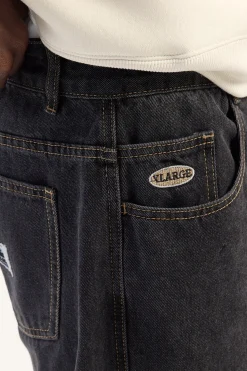 Bull Denim 91 Baggy Jean Washed Black