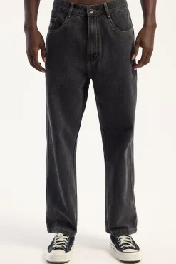 Bull Denim 91 Baggy Jean Washed Black