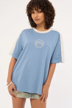 Bullet Brooks Oversize Tee Dusty Blue