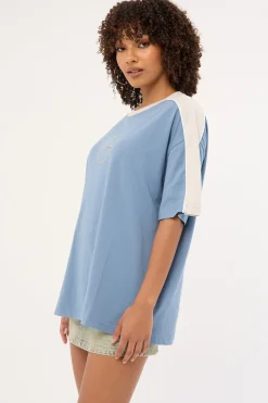 Bullet Brooks Oversize Tee Dusty Blue
