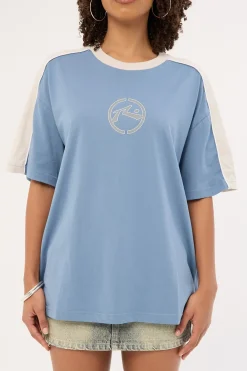 Bullet Brooks Oversize Tee Dusty Blue