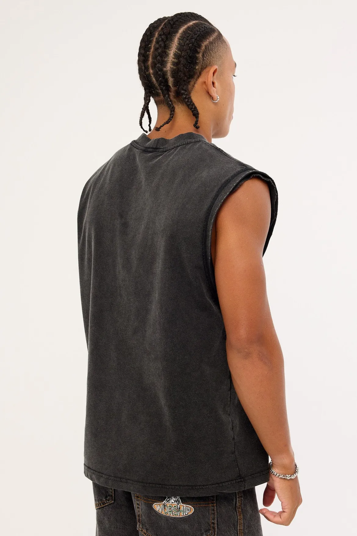 Burn Muscle Washed Black