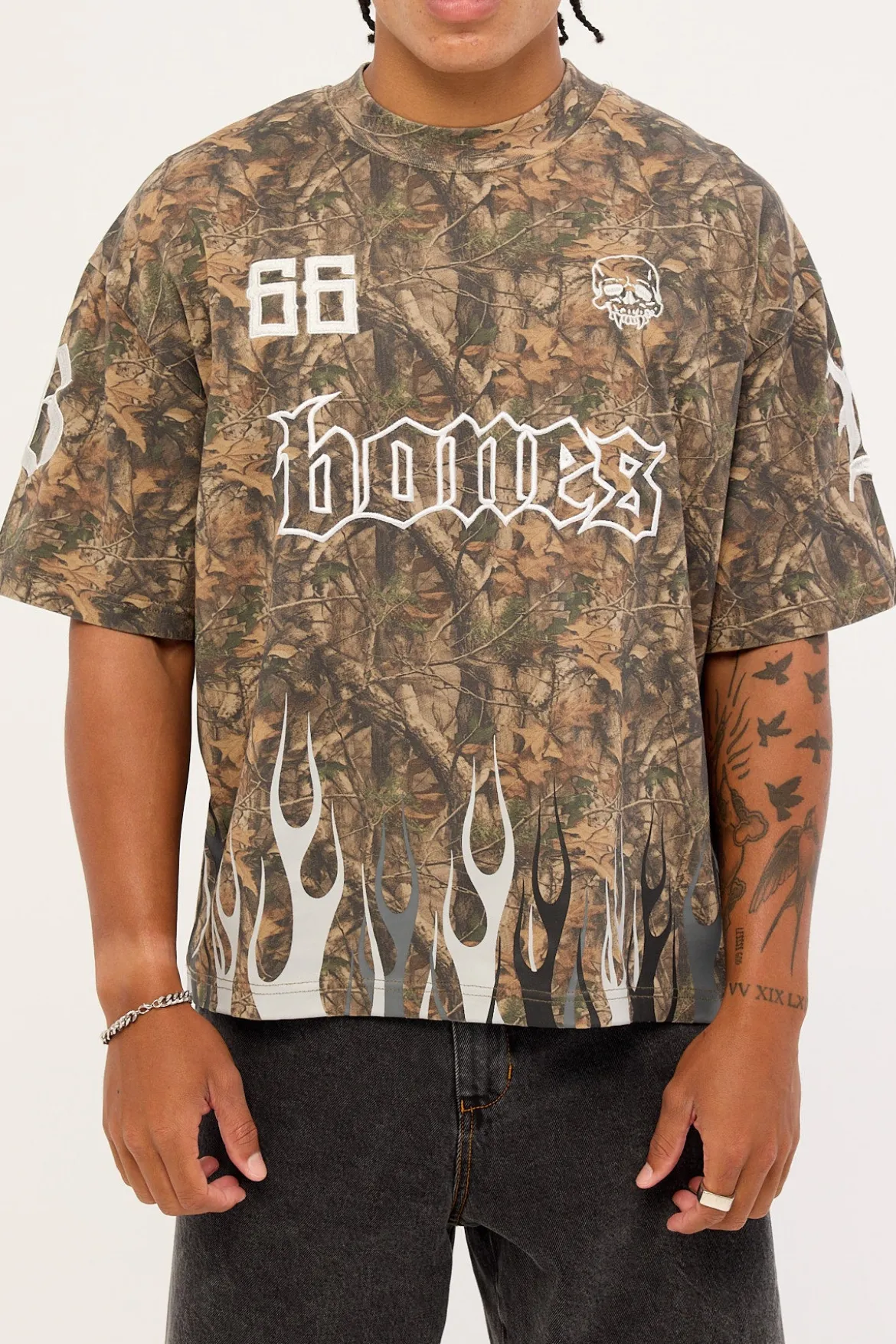 Burner Boxy Tee Alphine Camo