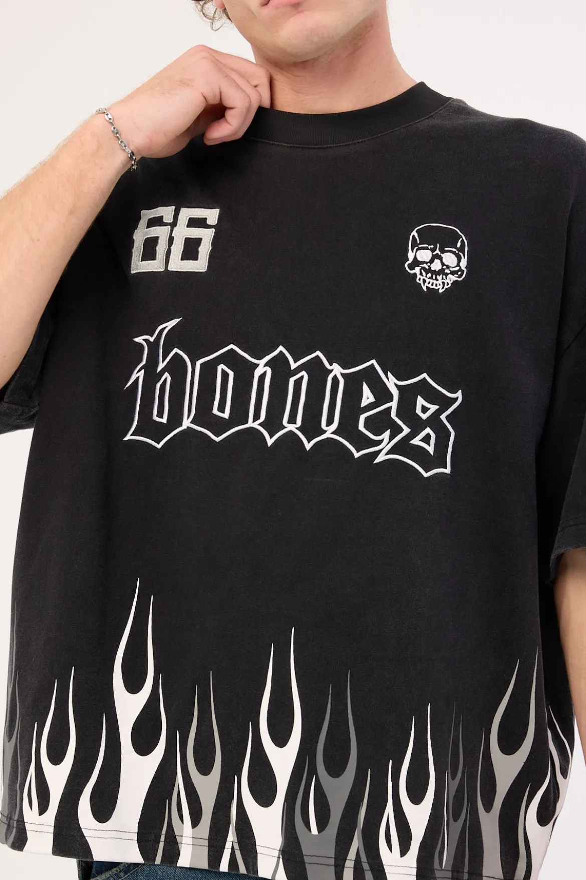 Burner Boxy Tee Black
