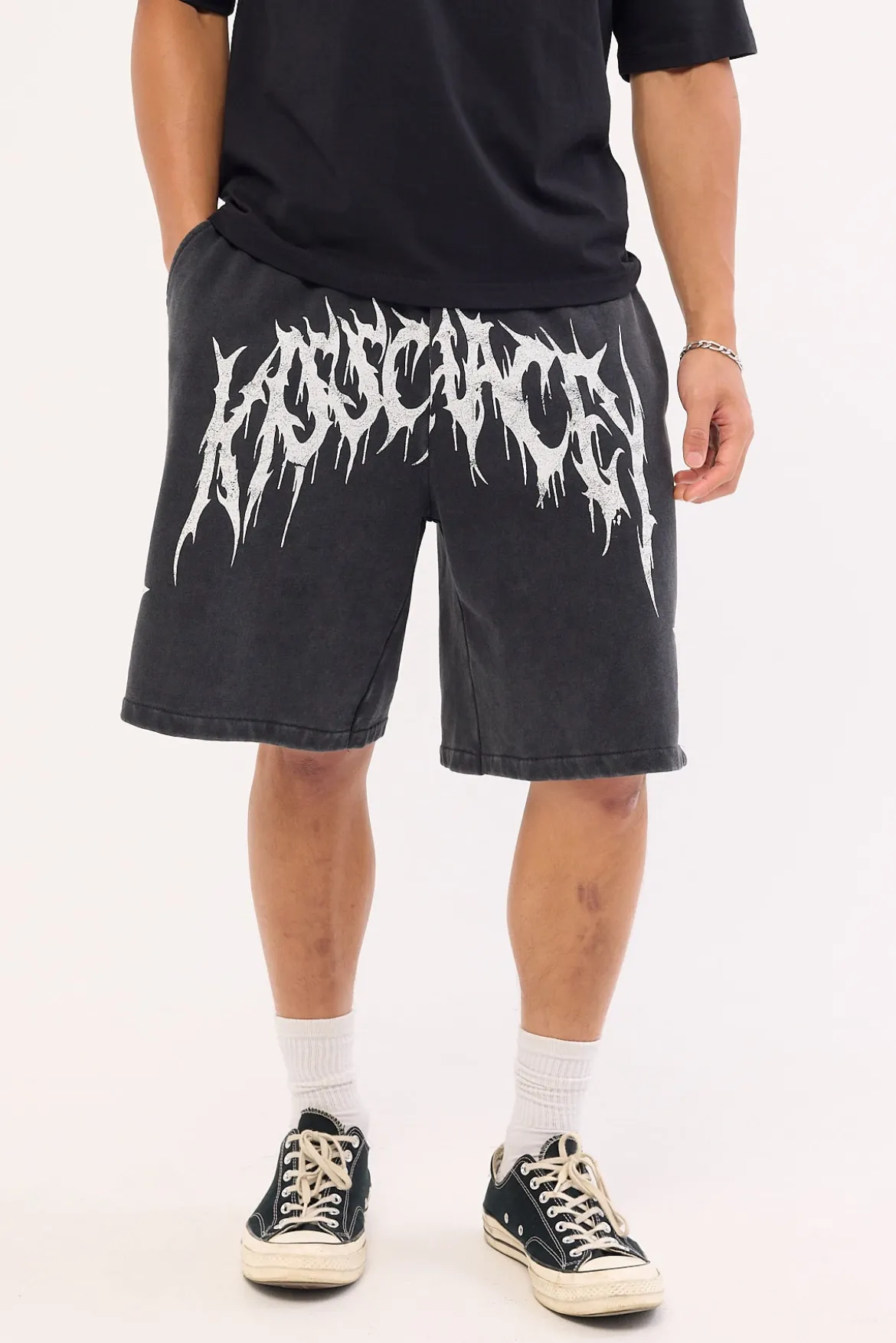 Cagey Loopbk Basketball Short Mineral Black