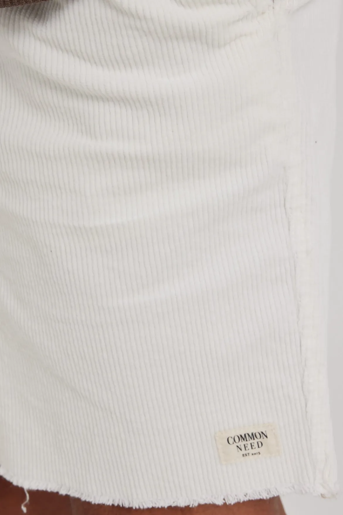 California Organic Cord Short White