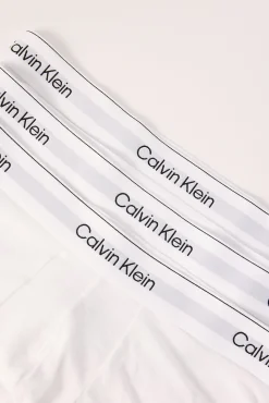 Calvin Klein Icon Cotton Stretch Low Rise Trunk 3PK White
