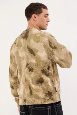 Camo Ice Printed Knit Camo