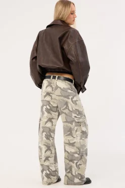 Camo-Mile Low Rise Cargo Pant Camo