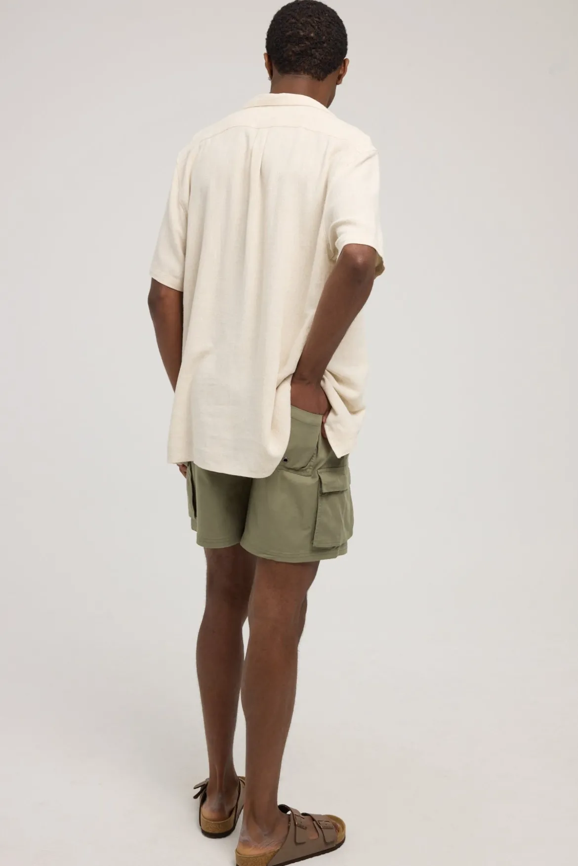 Cargo Organic Swim Short Khaki