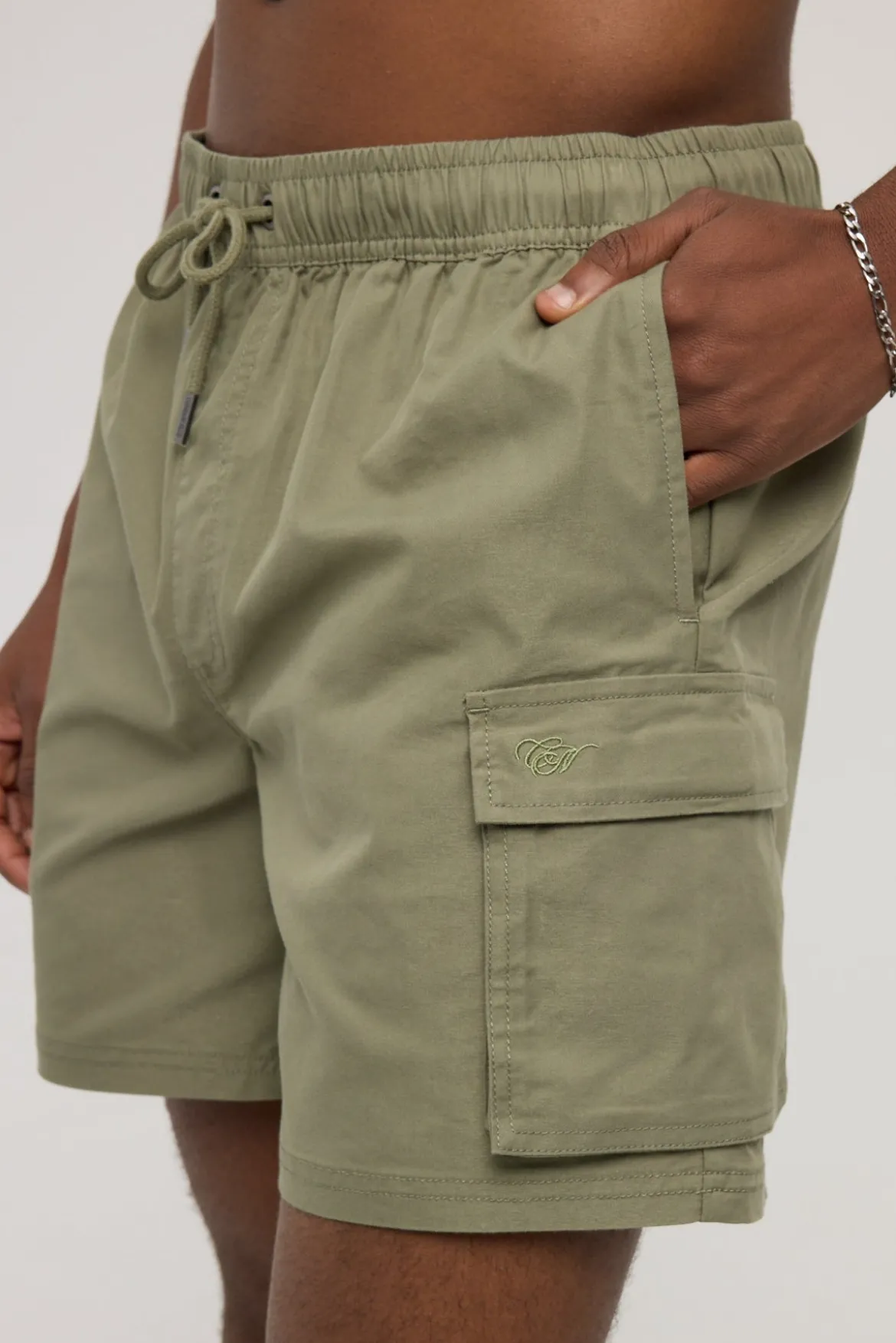 Cargo Organic Swim Short Khaki