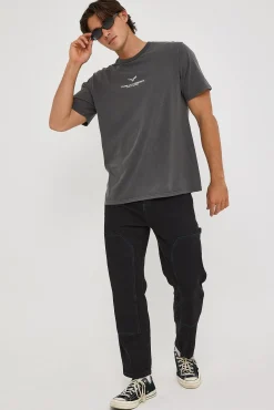 Carpenter Double Knee Pant Black Rinse