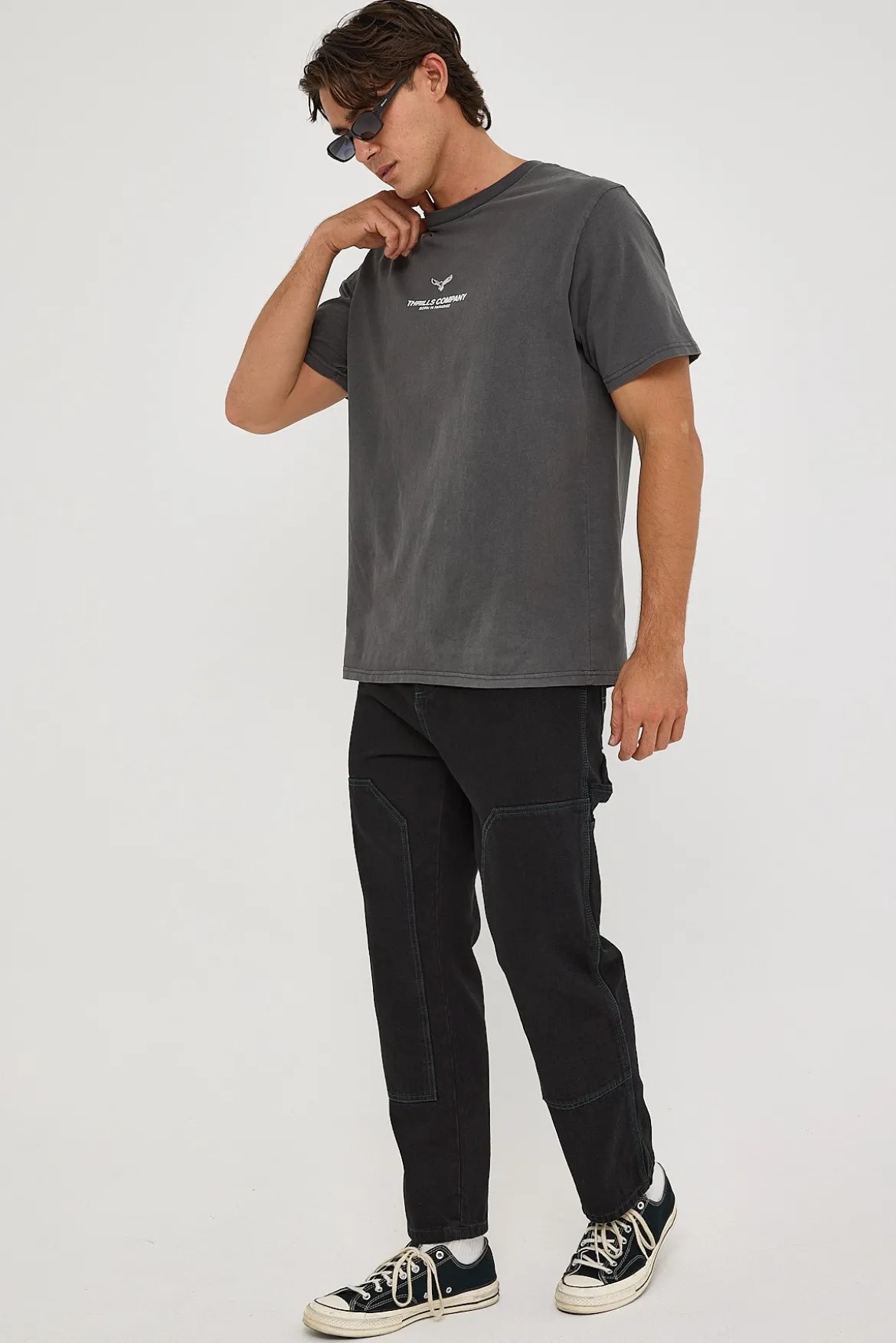 Carpenter Double Knee Pant Black Rinse