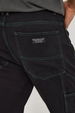Carpenter Double Knee Pant Black Rinse