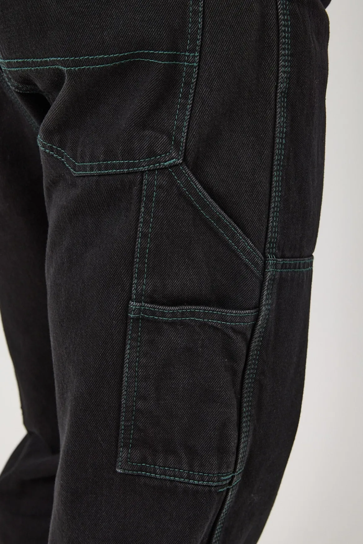 Carpenter Double Knee Pant Black Rinse