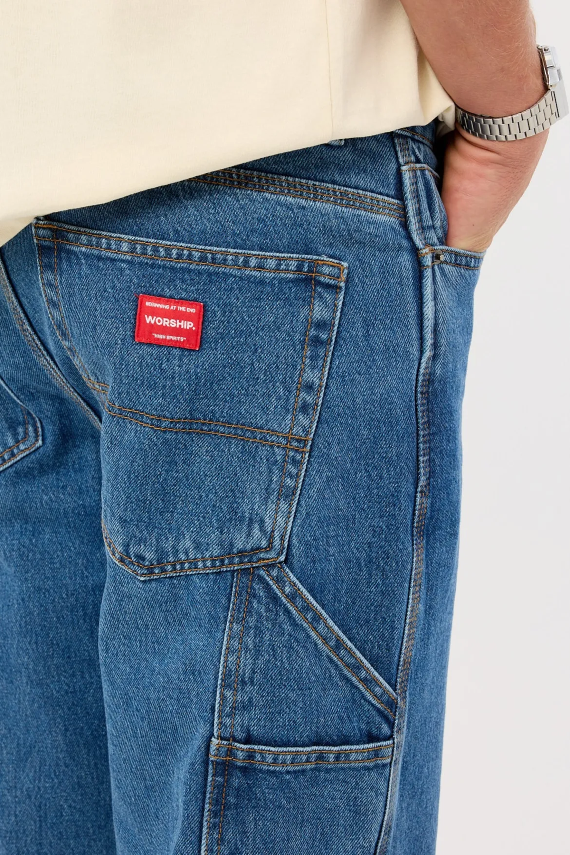 Carpenter Jean Sky High Blue
