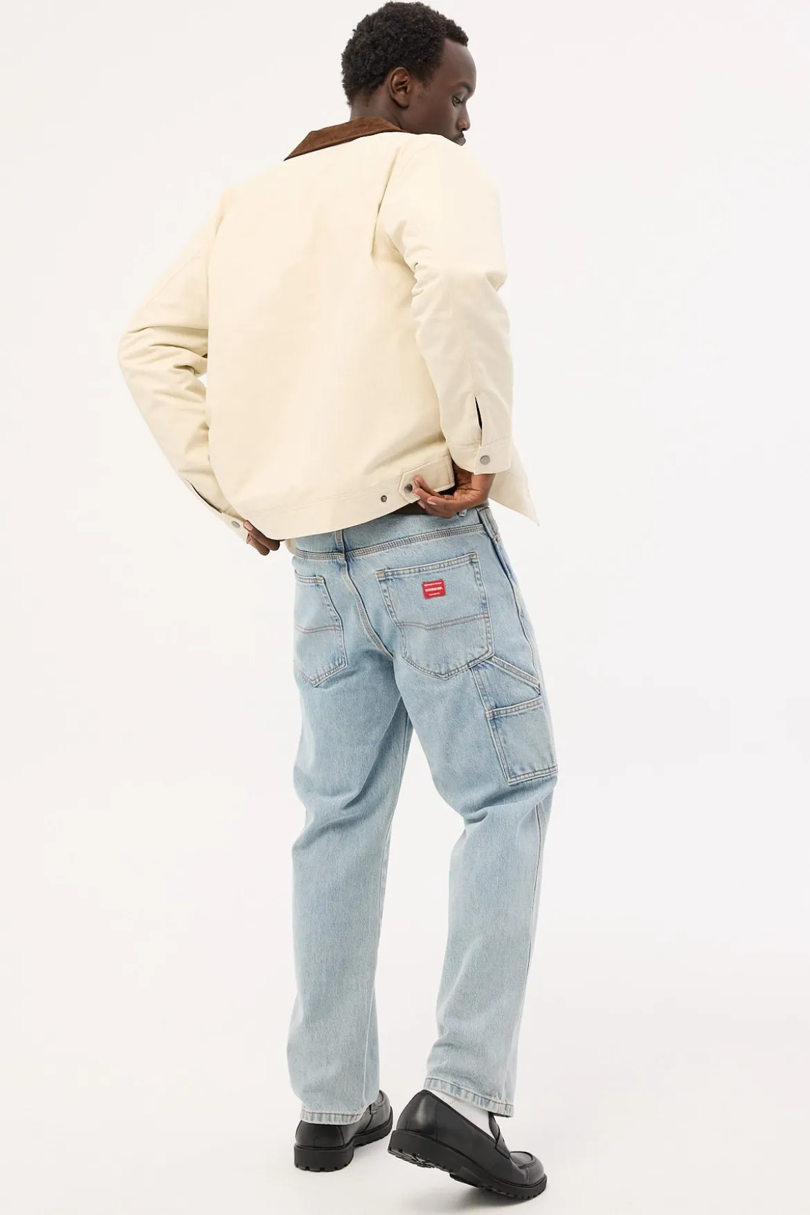 Carpenter Jean Worship Worn Blue Denim