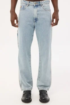 Carpenter Jean Worship Worn Blue Denim