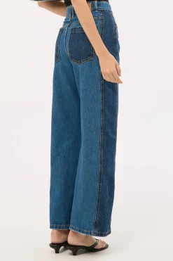 Carter jean Two Tone Blue