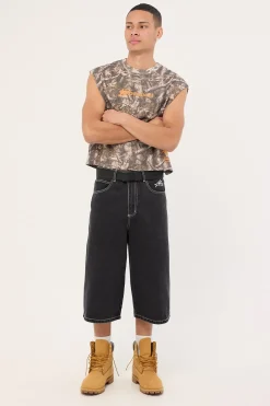 Cena Cropped Muscle Tank Camo
