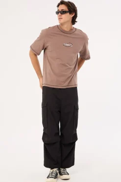 Chain Of Formation Embro Box Fit Oversize Short Tee Falcon