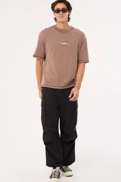 Chain Of Formation Embro Box Fit Oversize Short Tee Falcon