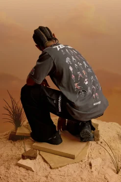 Character Select Street Super Heavy Tee Washed Black