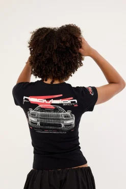 Chassis Baby Tee Black