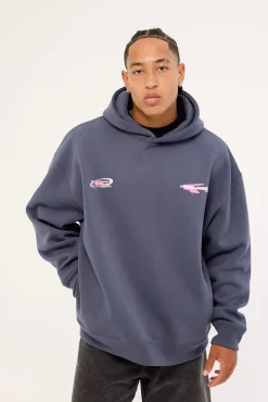Chassis Street Hoodie Steel