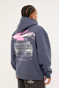 Chassis Street Hoodie Steel
