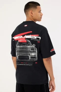 Chassis Street Super Heavy Tee Black