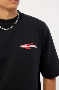 Chassis Street Super Heavy Tee Black