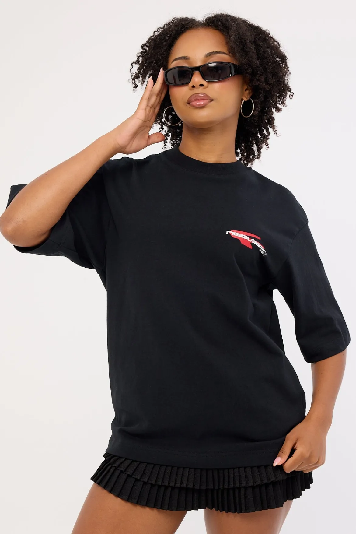 Chassis Street Super Heavy Tee Black