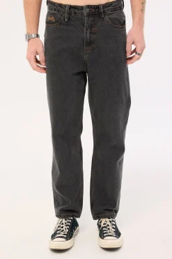 Cheap Thrills Slacker Jean Ash Black