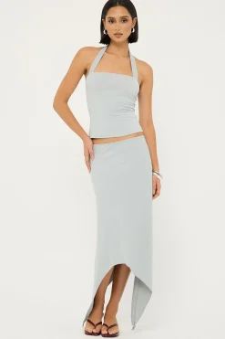 Cherie Midi Skirt Smoke