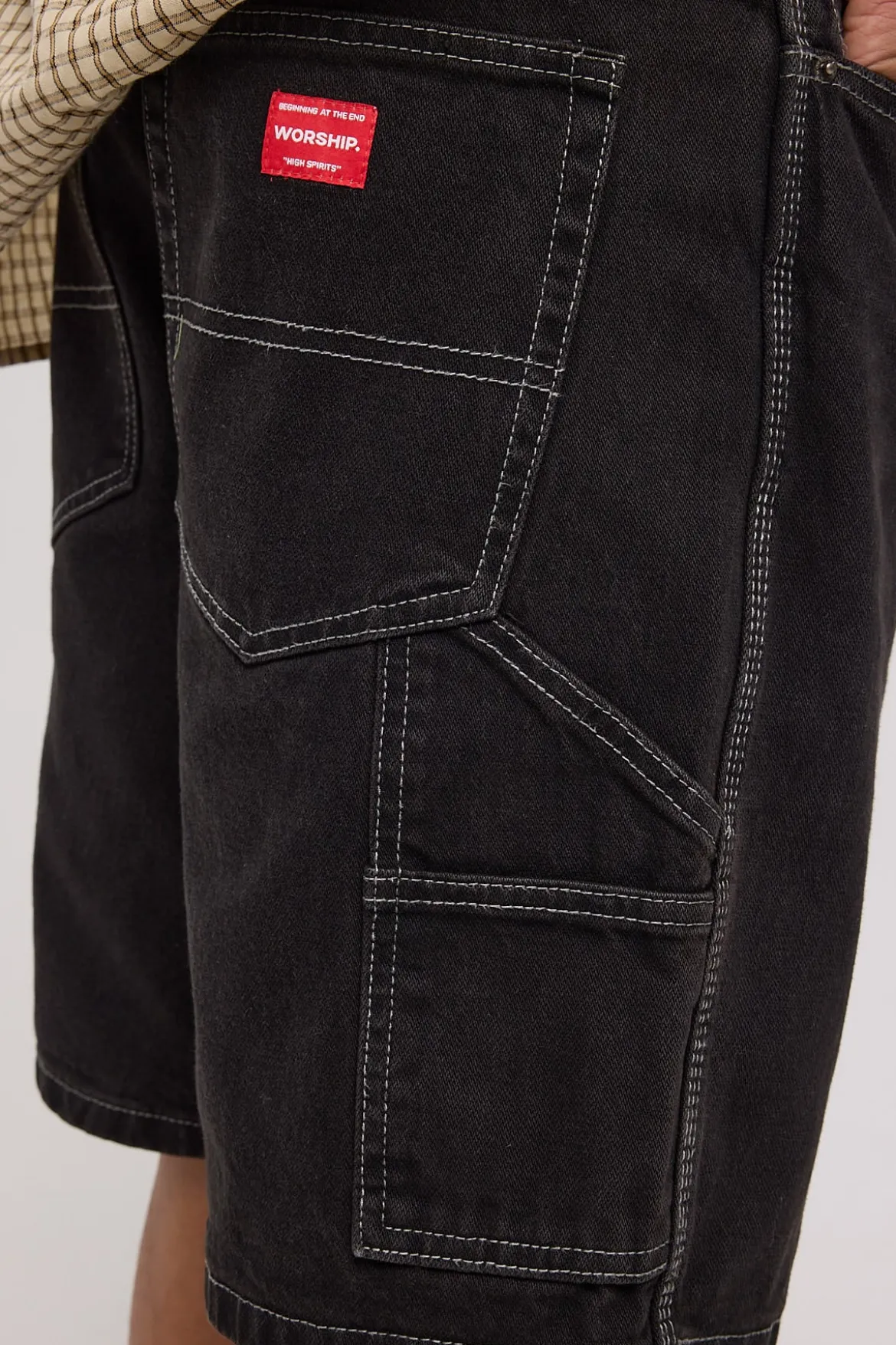 Cherub Carpenter Short Broken Black