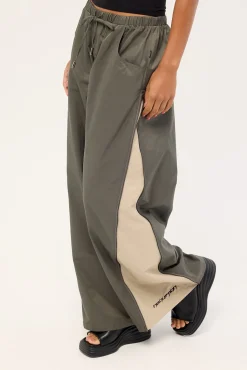 Chutes Parachute Zip Side Pant Charcoal
