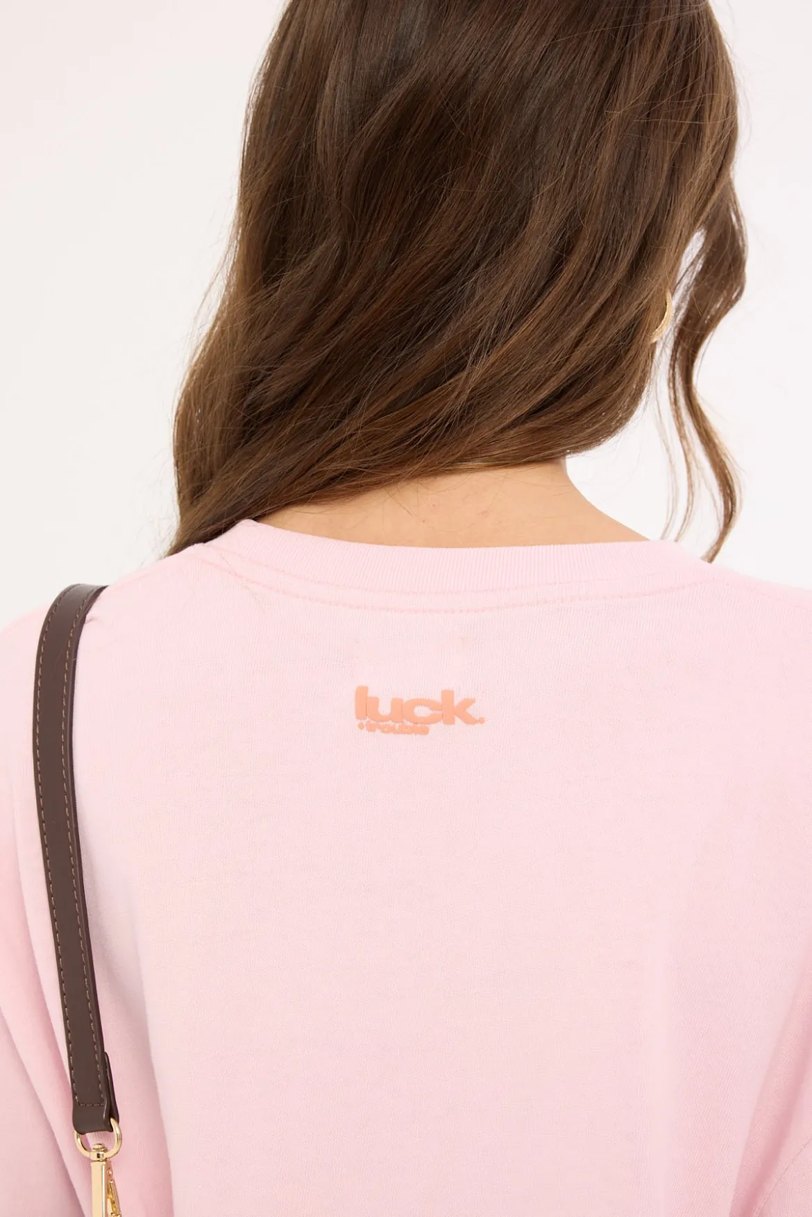 Cin Cin Oversized Tee Pink