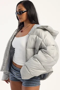 Cindy Puffer Jacket Ash