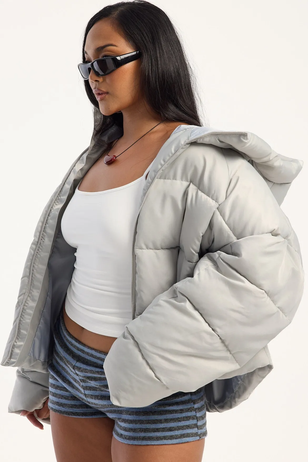Cindy Puffer Jacket Ash
