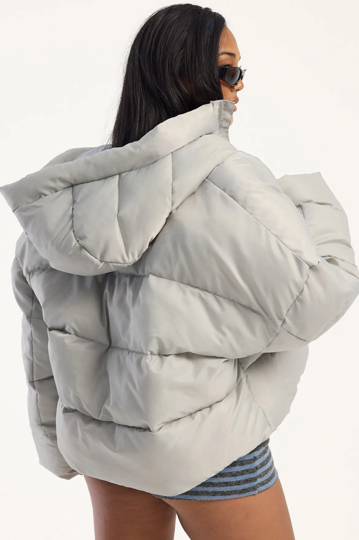 Cindy Puffer Jacket Ash