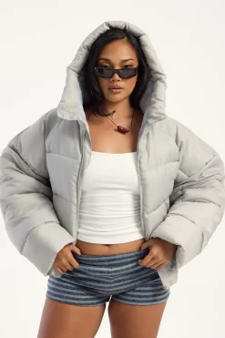 Cindy Puffer Jacket Ash
