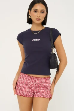 Circuit Club Tee Peacoat