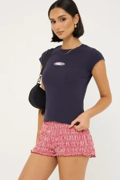 Circuit Club Tee Peacoat