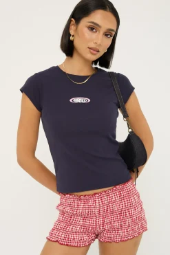 Circuit Club Tee Peacoat