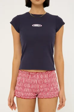 Circuit Club Tee Peacoat