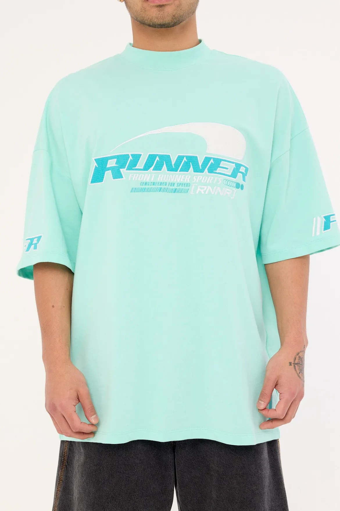 Circuit Tee Tiffany Blue