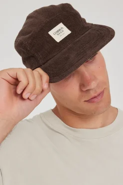 Classic 5 Panel Cap Brown