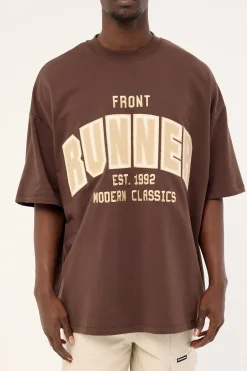 Classic Front Tee Chocolate
