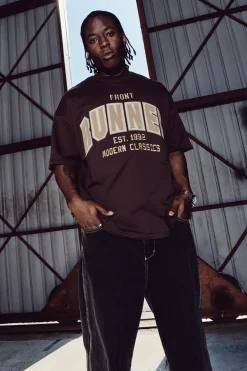 Classic Front Tee Chocolate